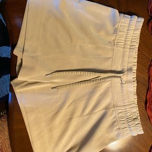 Lululemon high waisted lounge shorts.